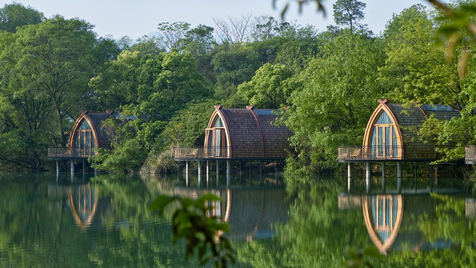 The boat room by The Design Institute of Landscape and Architec ture China Academy of Art