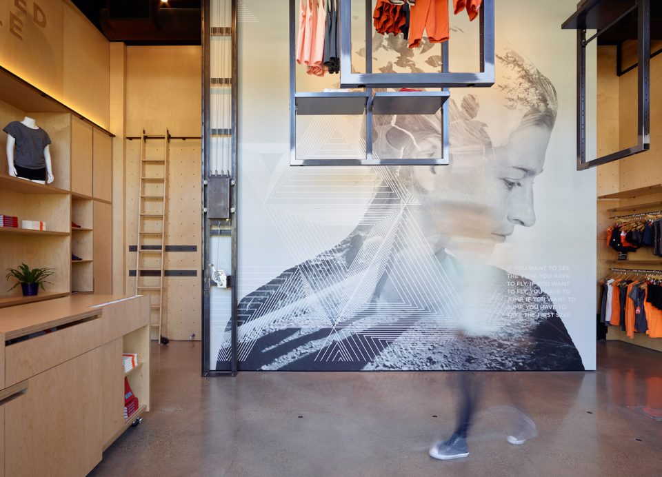 Oiselle Flagship Store Seattle USA by goCstudio