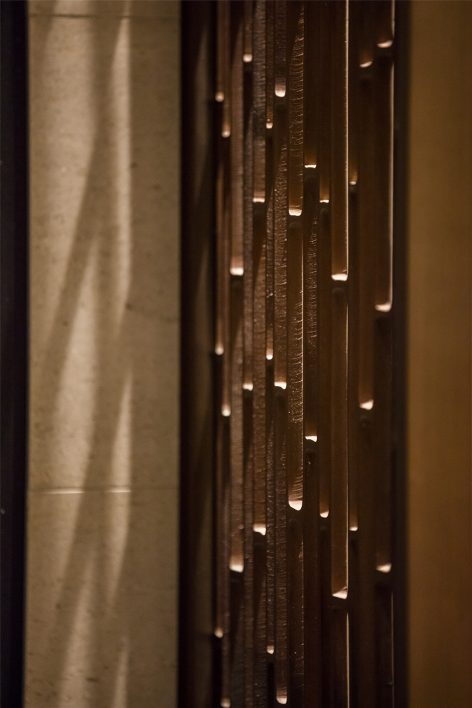 j lalli resort reception center china by hwj design