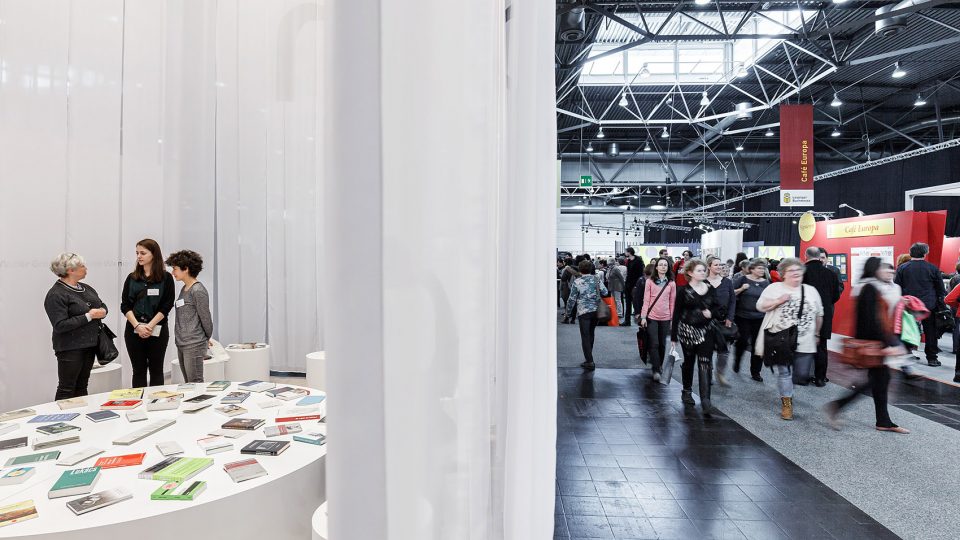 The Hungarian Pavilion Leipzig Book Fair 2018 by Hetedik Műterem Kft.