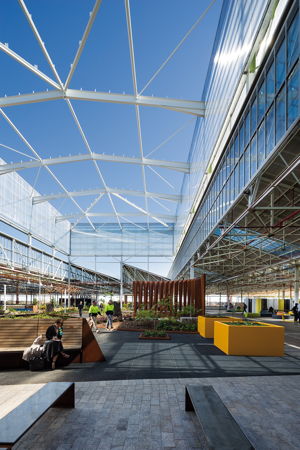 tonsley innovation district main assembly building pods by woods bagot 1
