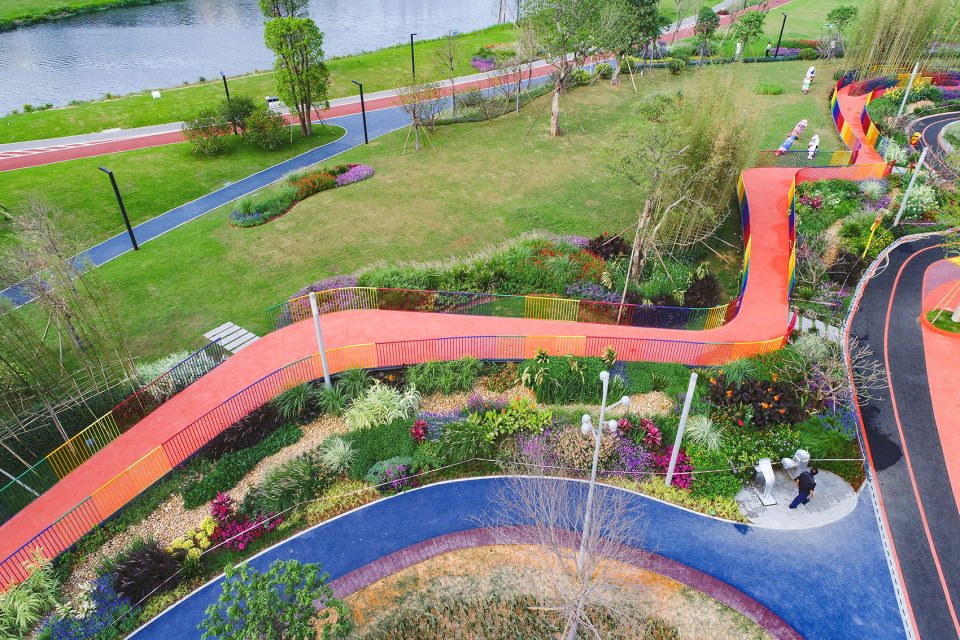 CFLD JIANGMEN DRAGON CREEK PARK RENOVATION China by LOCUS ASSOCIATES