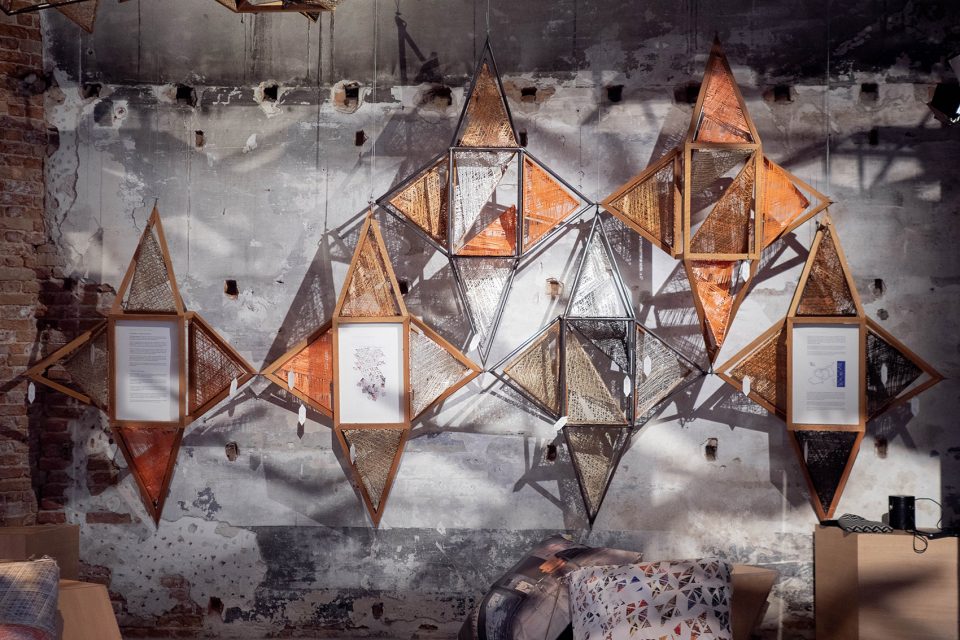 Weaving Architecture in La Biennale Venice Italy by EMBT
