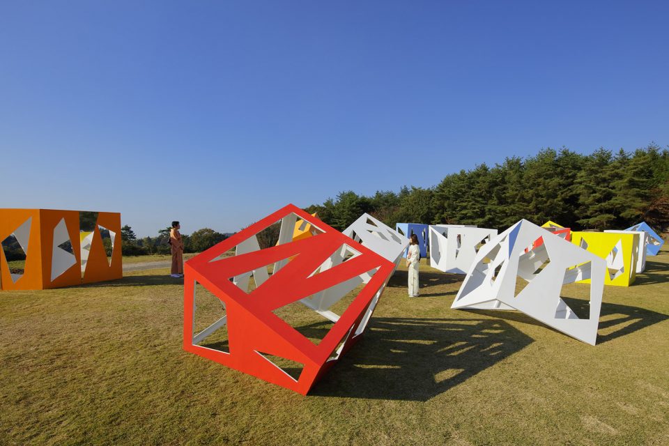 Constellation of Stargazing Tea Rooms by Moriyuki Ochiai Architects