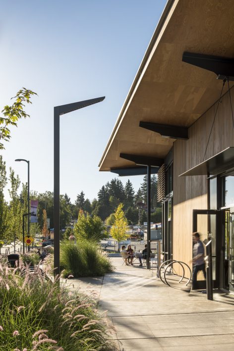The Hangar at Kenmore Town Square by Graham Baba Architects