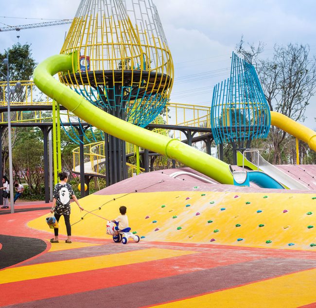 CFLD JIANGMEN DRAGON CREEK PARK RENOVATION China by LOCUS ASSOCIATES