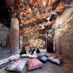 “编织建筑”建筑元素，意大利威尼斯双年展 / EMBT