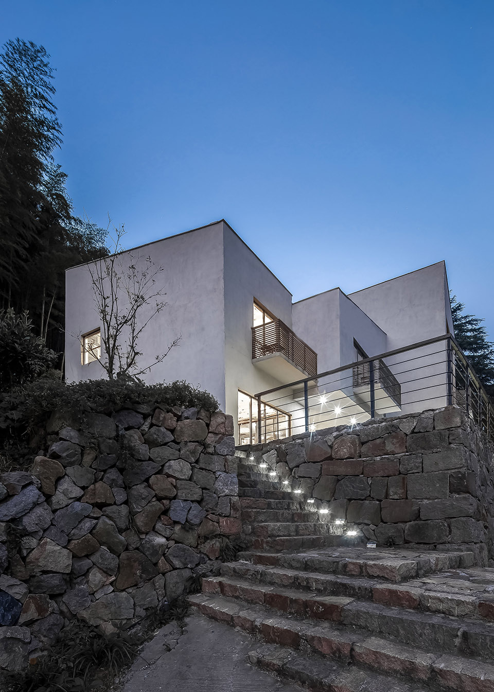 林栖谷隐浙江素建筑