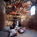 “编织建筑”建筑元素，意大利威尼斯双年展 / EMBT