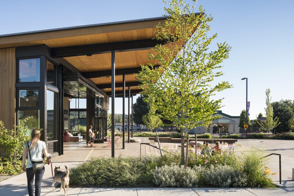 The Hangar at Kenmore Town Square by Graham Baba Architects