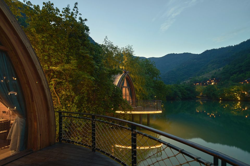 The boat room by The Design Institute of Landscape and Architec ture China Academy of Art