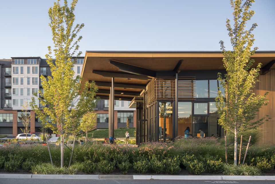 The Hangar at Kenmore Town Square by Graham Baba Architects