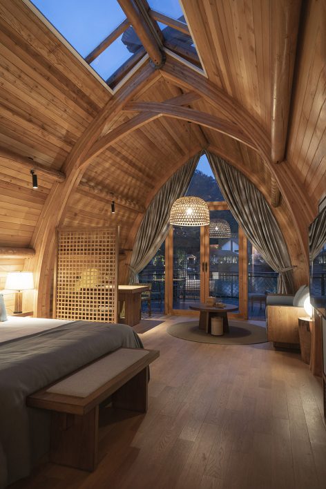 The boat room by The Design Institute of Landscape and Architec ture China Academy of Art