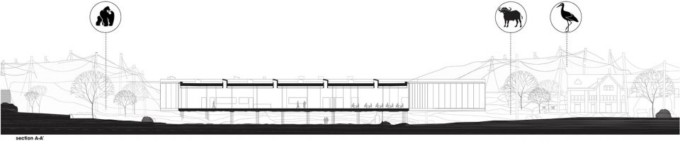 Antwerp Zoo renovation Belgium by Studio Farris Architects