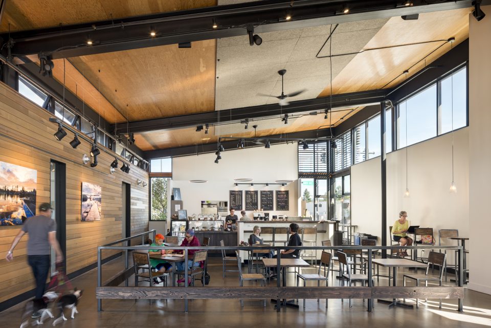 The Hangar at Kenmore Town Square by Graham Baba Architects