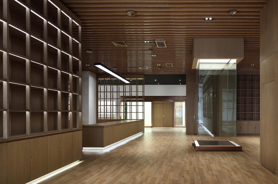 The Cultural Innovation Store in the Jiangning Imperial Silk Manufacturing Museum China by FANAF