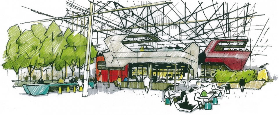 tonsley innovation district main assembly building pods by woods bagot 1