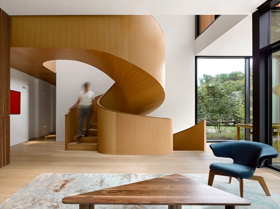 House on Ancaster Creek Ancaster Canada by Williamson Williamson Inc.