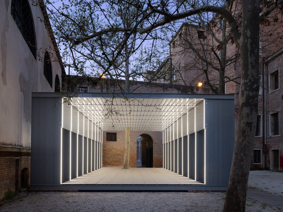 Pavilion LightMotiv Venice Italy IUAV University students’ competition work