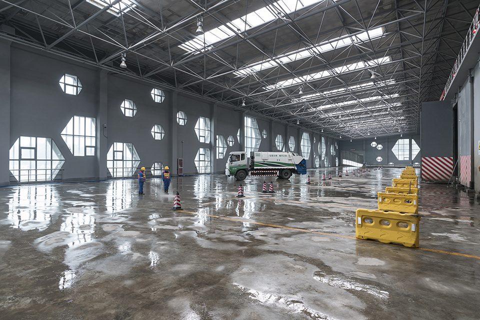 Ningbo Yinzhou Domestic Waste Incineration Power Plant China by AIA Architectes