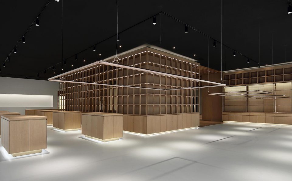 The Cultural Innovation Store in the Jiangning Imperial Silk Manufacturing Museum China by FANAF