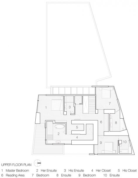 Esquimalt House West Vancouver Canada by McLeod Bovell Modern Houses