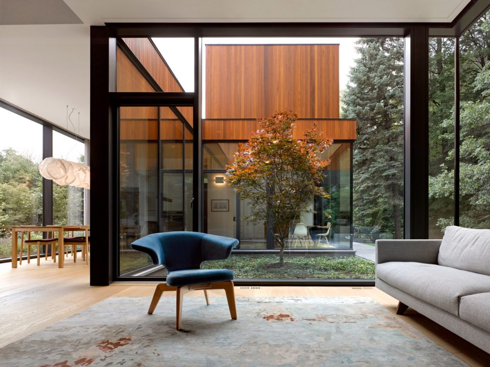 House on Ancaster Creek Ancaster Canada by Williamson Williamson Inc.