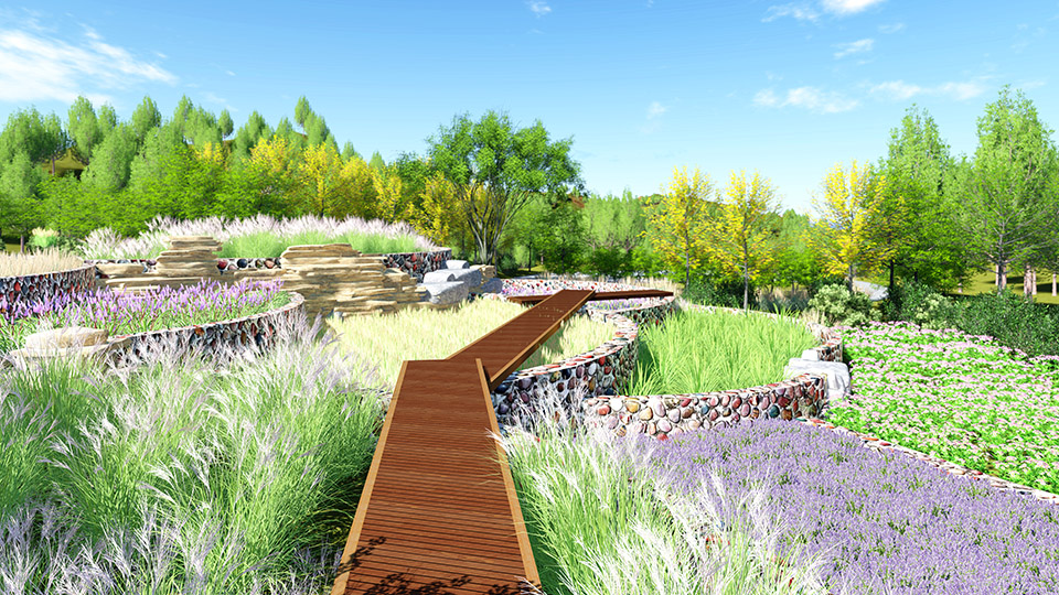 重庆园博园江南湿地公园 / 奥凡园林景观规划设计