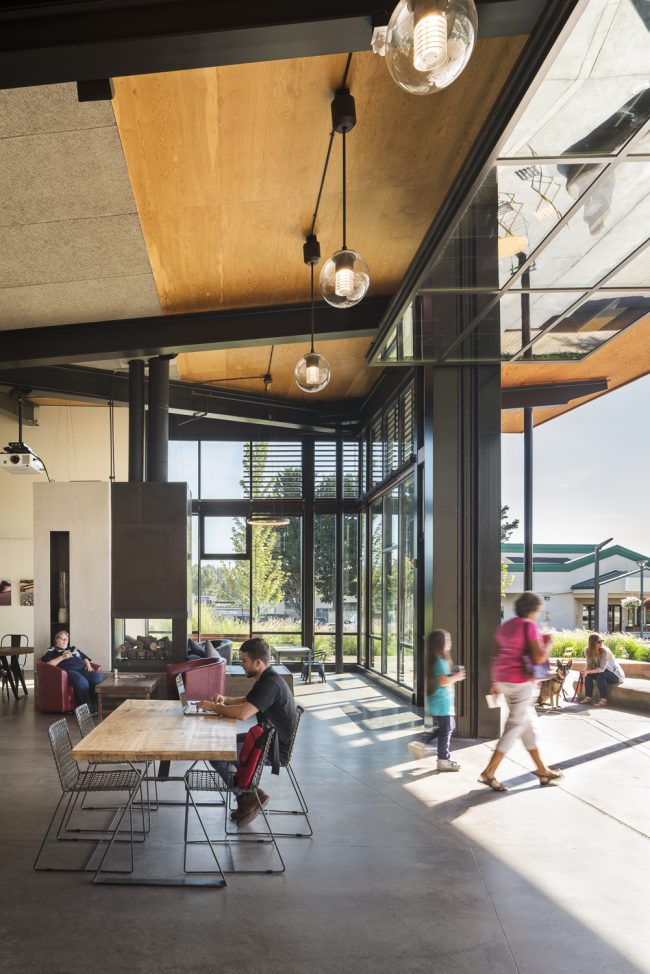 The Hangar at Kenmore Town Square by Graham Baba Architects