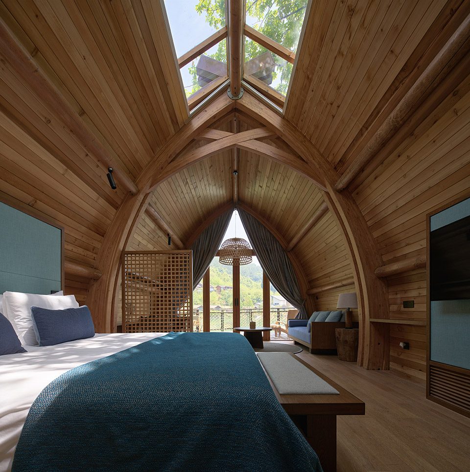 The boat room by The Design Institute of Landscape and Architec ture China Academy of Art