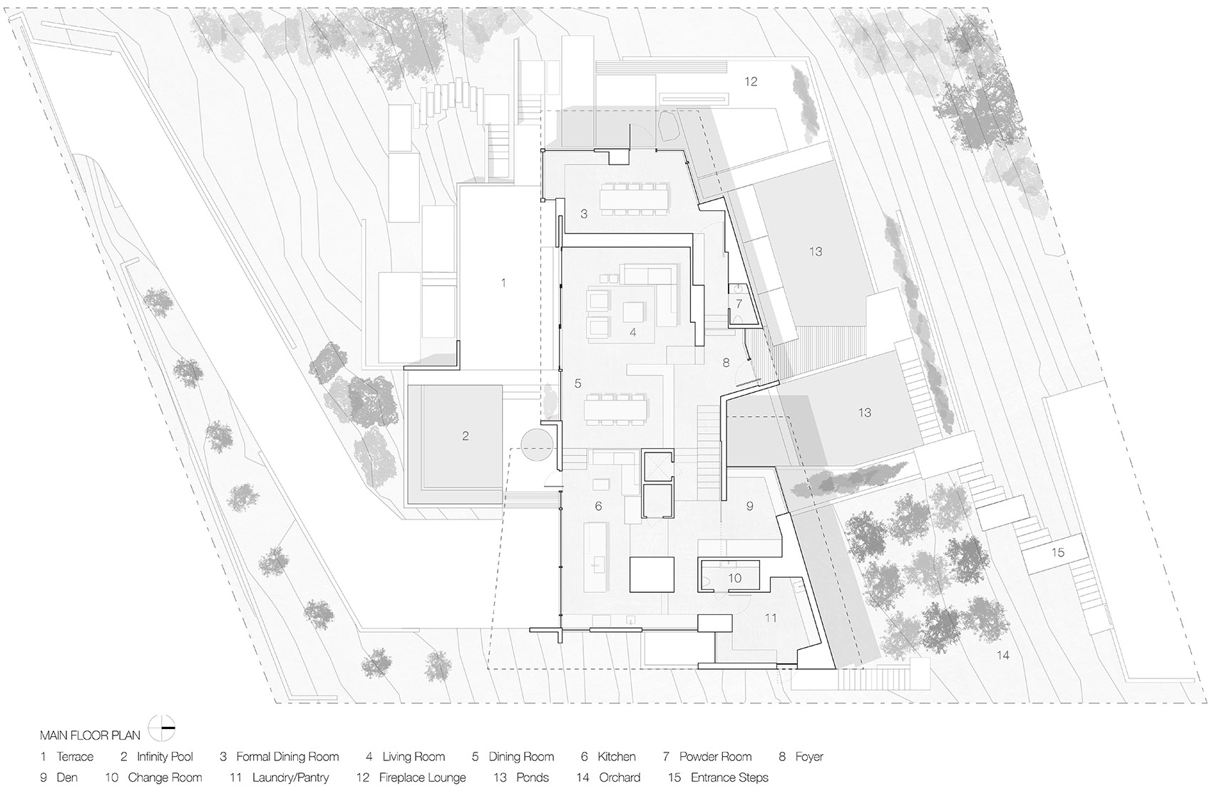 Esquimalt House, West Vancouver, Canada by McLeod Bovell Modern Houses