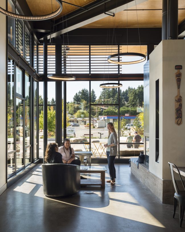 The Hangar at Kenmore Town Square by Graham Baba Architects