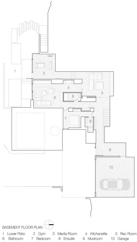 Esquimalt House West Vancouver Canada by McLeod Bovell Modern Houses