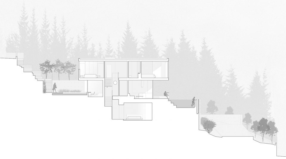 Esquimalt House West Vancouver Canada by McLeod Bovell Modern Houses