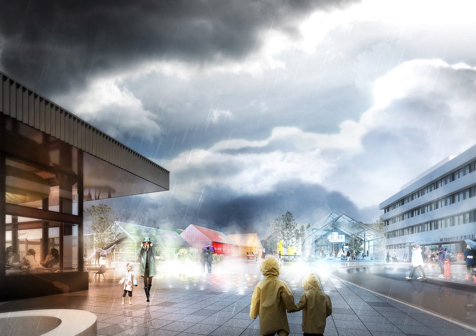 Lively Hlemmur Reykjavik Iceland by MANDAWORKS