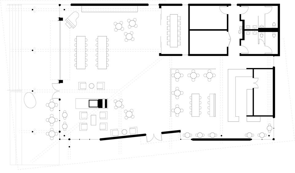 The Hangar at Kenmore Town Square by Graham Baba Architects