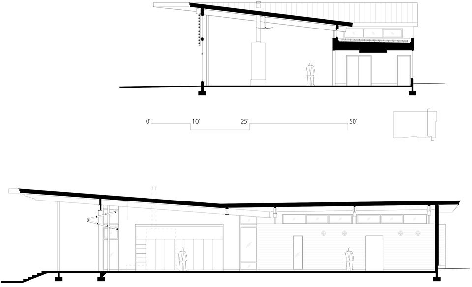 The Hangar at Kenmore Town Square by Graham Baba Architects