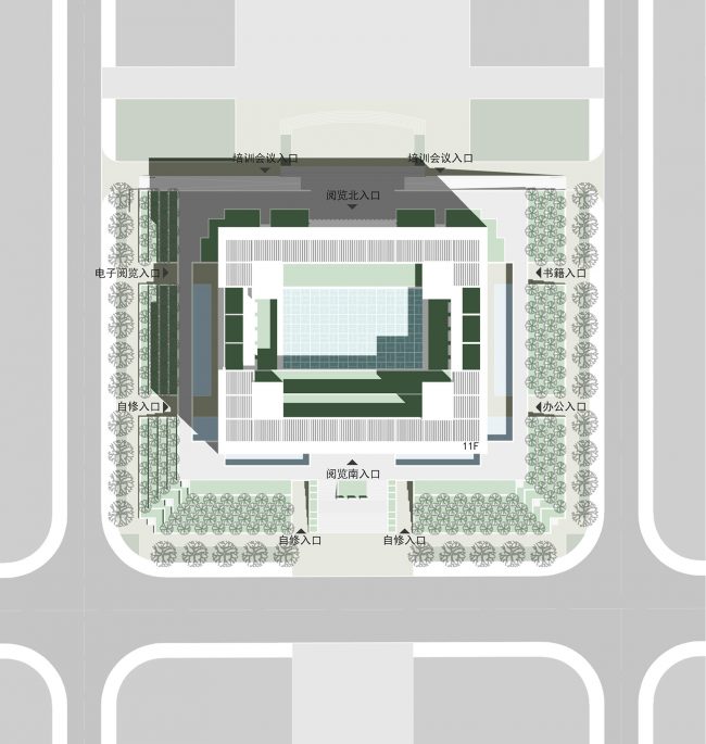 library of south lake campus of wuhan university of technology china by architectural design and research institute of scut