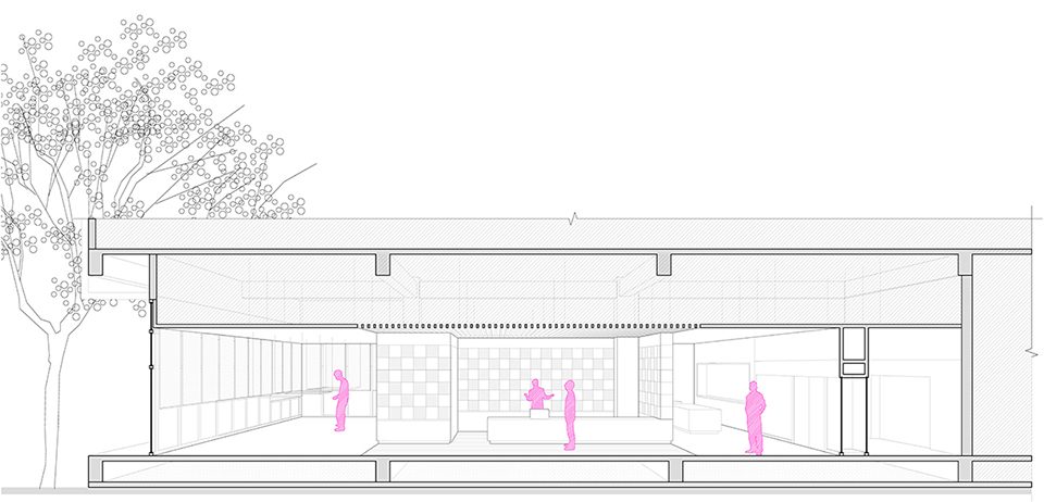 The Cultural Innovation Store in the Jiangning Imperial Silk Manufacturing Museum China by FANAF