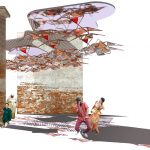 “编织建筑”建筑元素，意大利威尼斯双年展 / EMBT