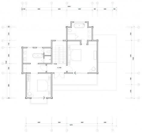 Japanese style plan2 wood structure resort villa