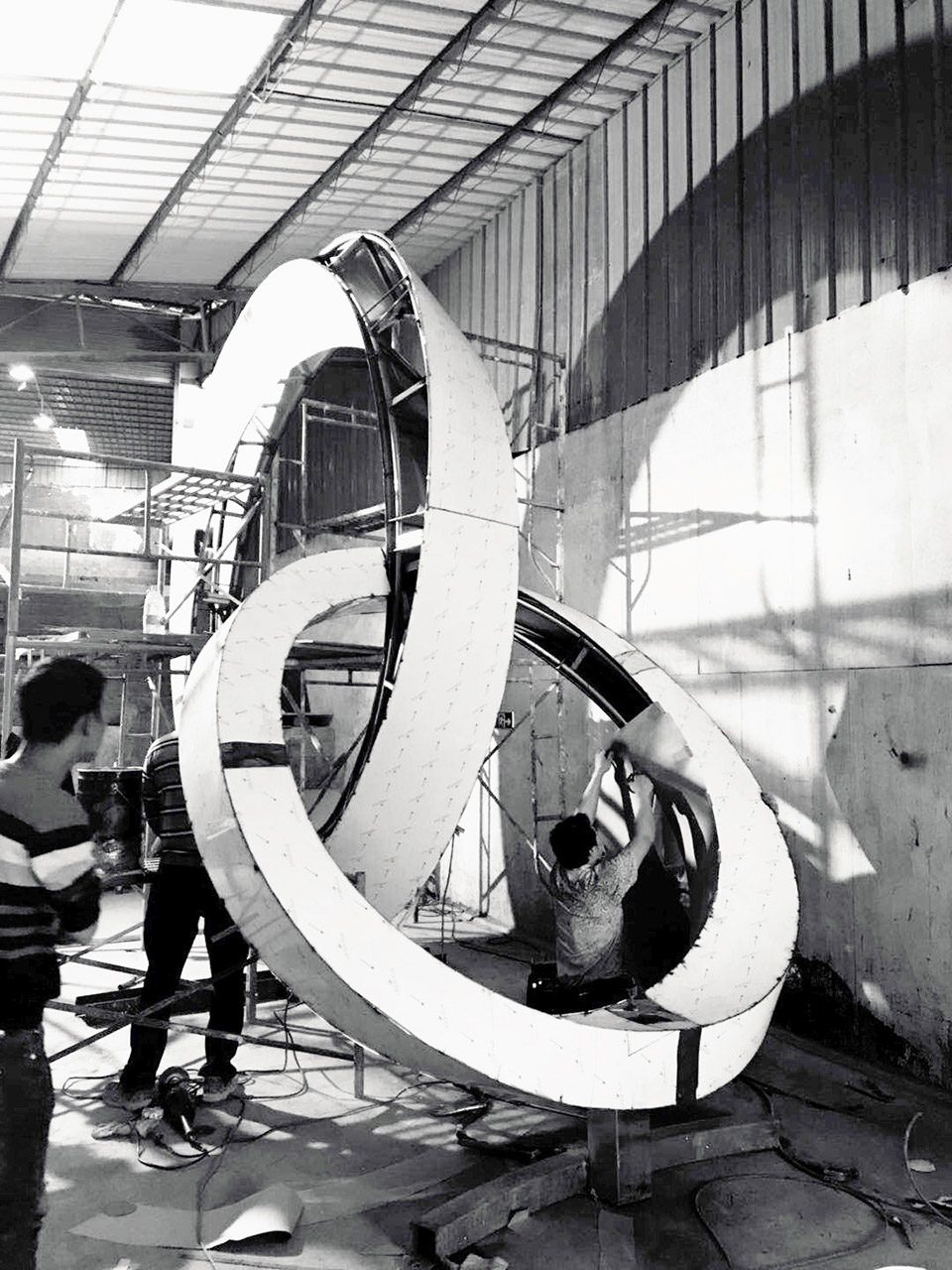 vanke golden riverside phase ii kick off area instinct fabrication