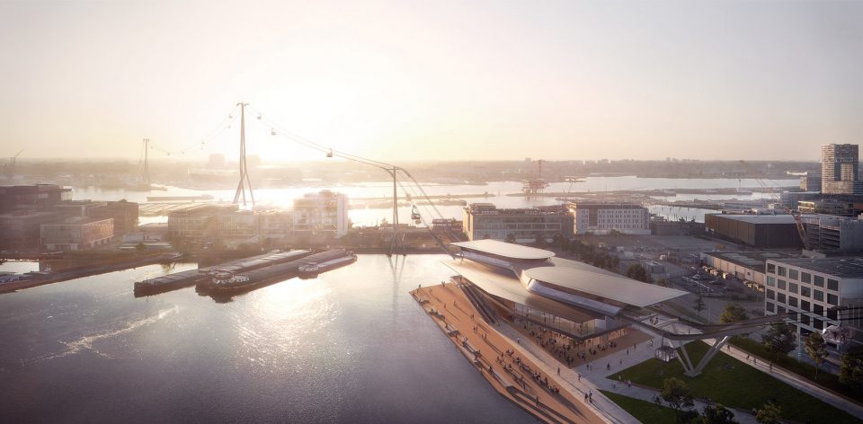 ‘IJbaan ‘Cable Car Amsterdam by UNStudio