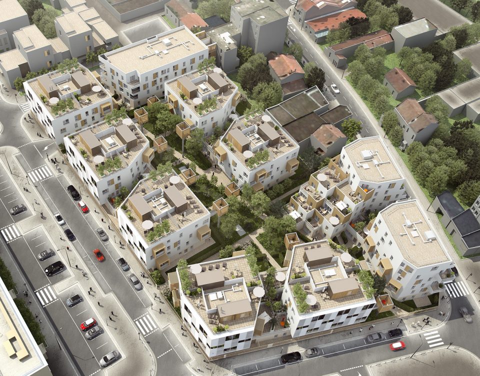 161 apartments in romainville by brenac gonzalez associes