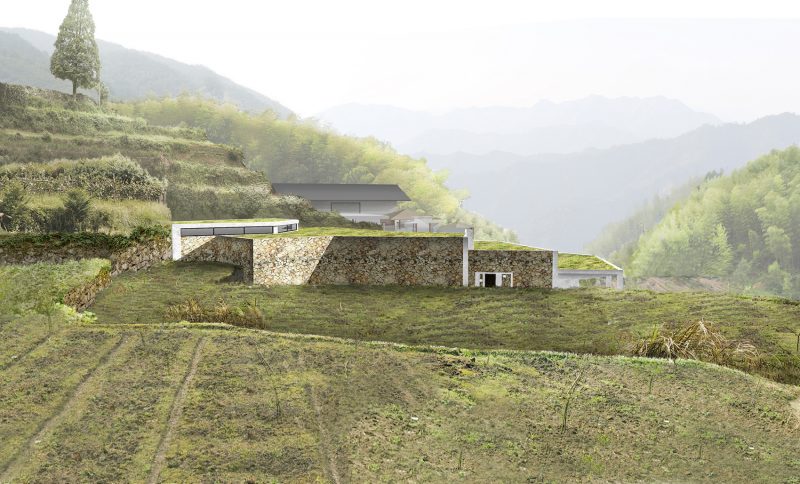 Lishui Two three House Distillery China by Nota Architects