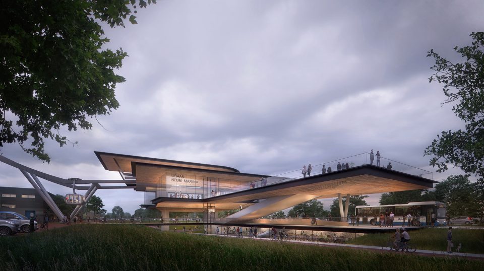 ‘IJbaan ‘Cable Car Amsterdam by UNStudio