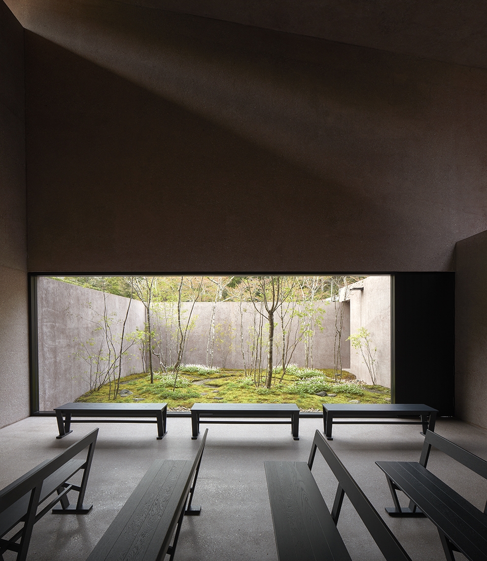 inagawa cemetery chapel and visitor centre by david chipperfield architects