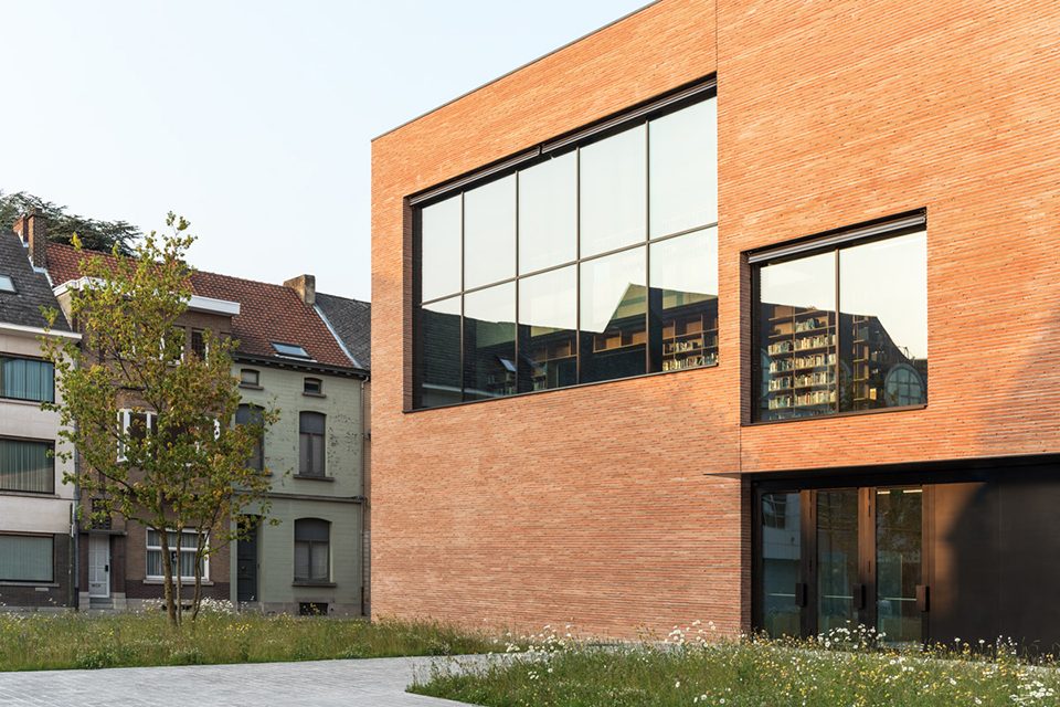 utopia a library and academy for performing arts in aalst by kaan architecten