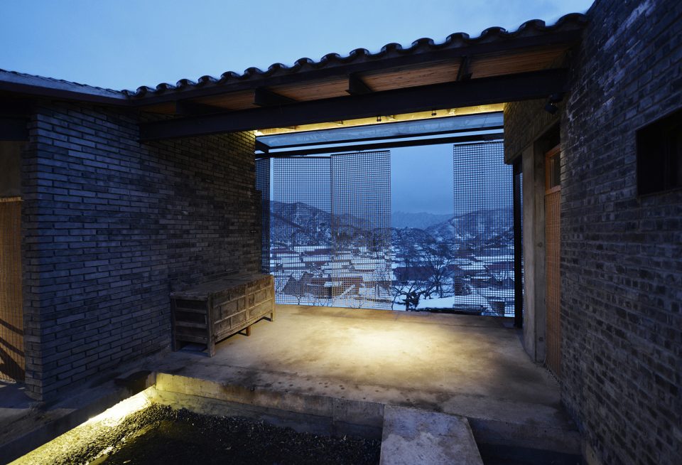 House Close to the Great Wall China by Jin Lei