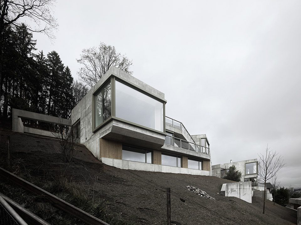 Residential Houses on the Hungerberg by Andreas Fuhrimann Gabrielle Hächler Architekten